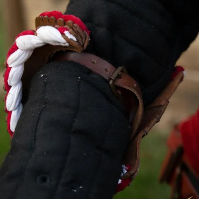 Epic Armoury Par Læder Couters, Brun-rød - Billede 2