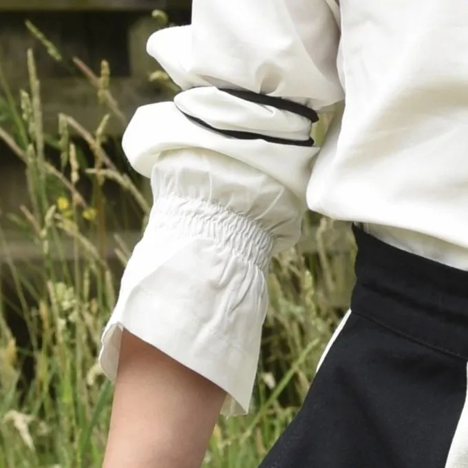 Piger Bluse Elizabeth, Naturlig - Billede 3