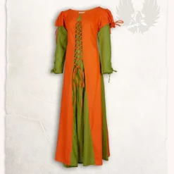 Mytholon Piges Kjole Rebecka, Orange-Green