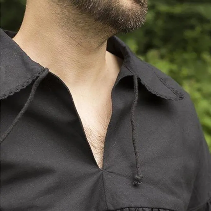 Epic Armoury Pirat Skjorte Jack, Sort - Billede 5