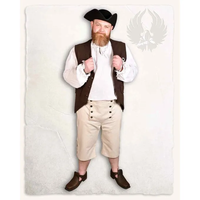 Mytholon Piratbukser Franklin, Naturlig - Billede 2