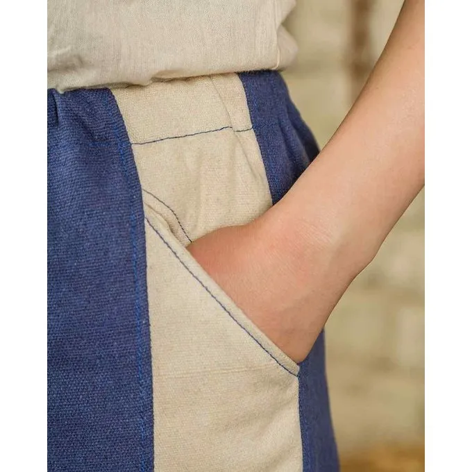 Mytholon Piratbukser Jack, Blå/fløde - Billede 3