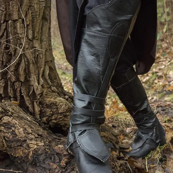 Epic Armoury Pirate Gamacher, Sort - Billede 3