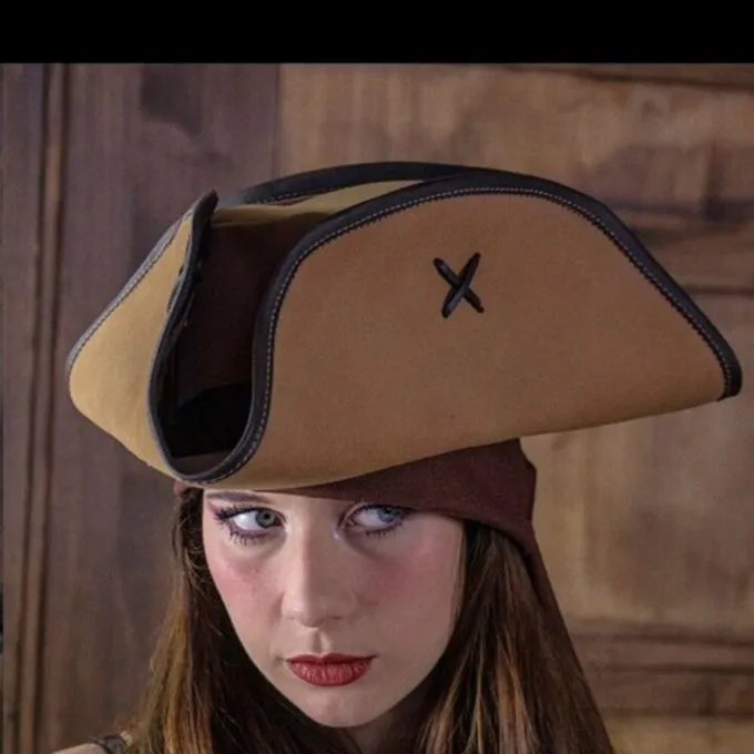 Rawblade Pirathat Jack Rackham, Lysebrun - Billede 2