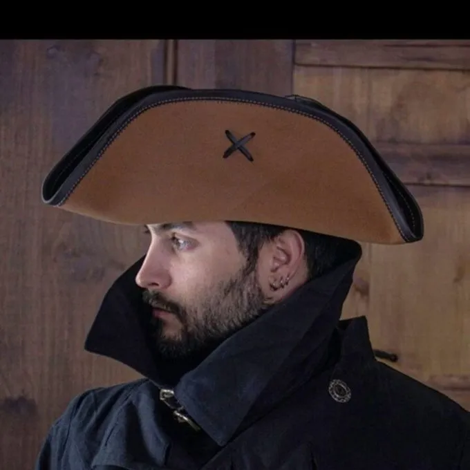 Rawblade Pirathat Jack Rackham, Lysebrun - Billede 5