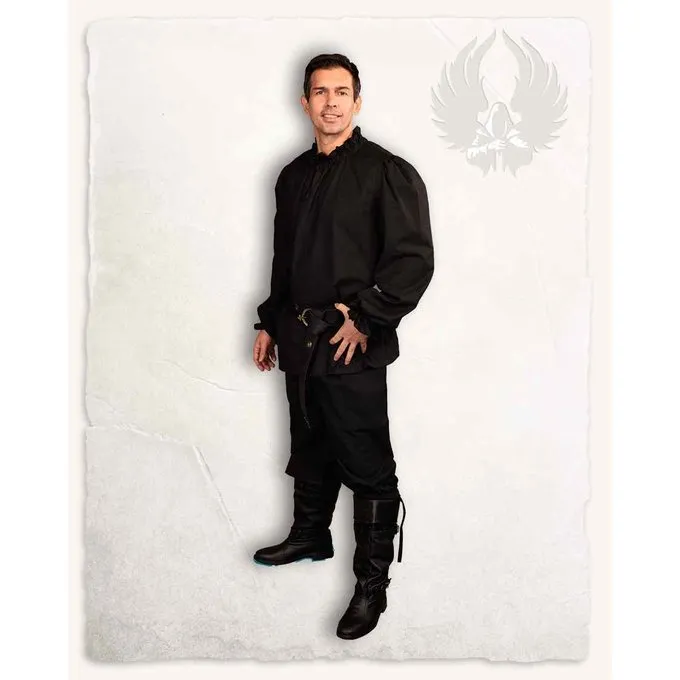 Mytholon Pirattrøje Bastian, Sort