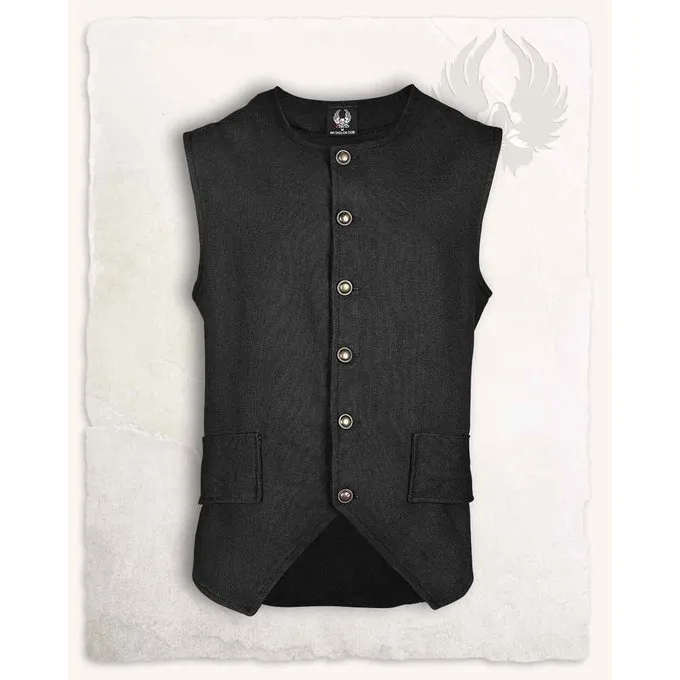 Mytholon Piratvest Fletcher, Sort - Billede 2