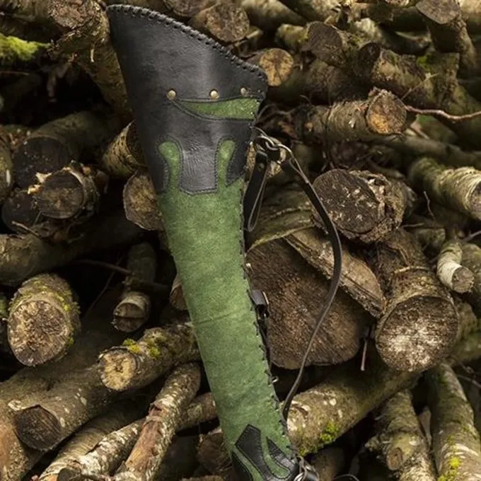 Epic Armoury Quiver Atilla, Sort-grøn