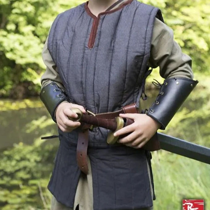 Epic Armoury RFB Ærmeløs Gambeson Til Børn, Sort - Billede 6