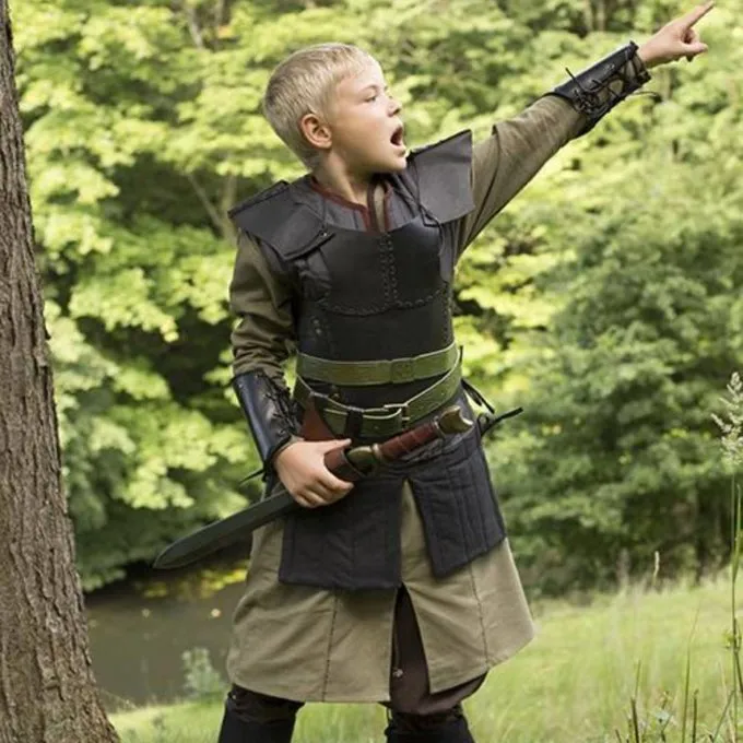 Epic Armoury RFB Læder Armskinner, Sort, Par - Billede 2