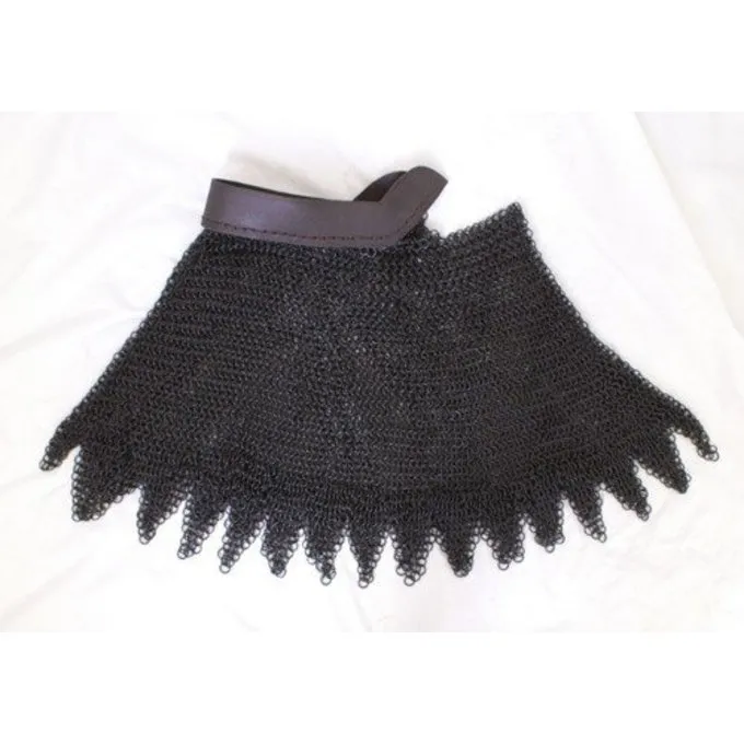 Ringbrynje Brynjekrave, Bronzed, 8 Mm