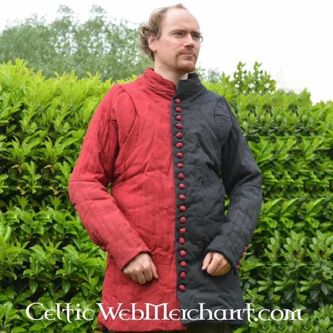 Sent 14. århundrede Mi Parti Slagkofte - Billede 4