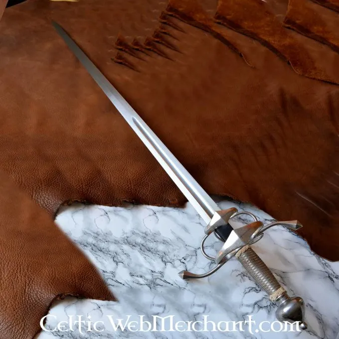 Hanwei Side Sword Med Stålwire Greb - Billede 4