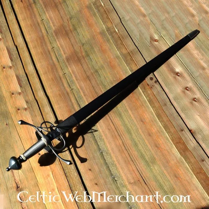 Hanwei Side Sword Med Stålwire Greb - Billede 6