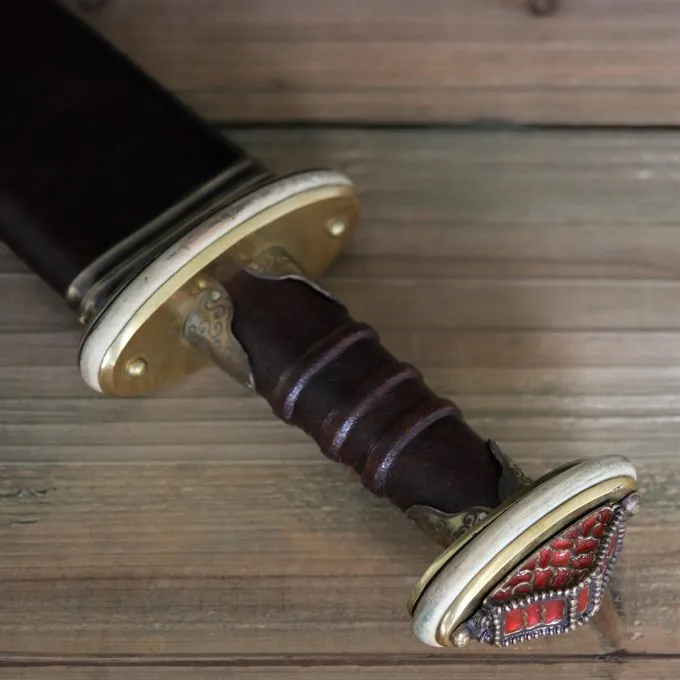 Deepeeka Sutton Hoo Sværd Med Emalje - Billede 4