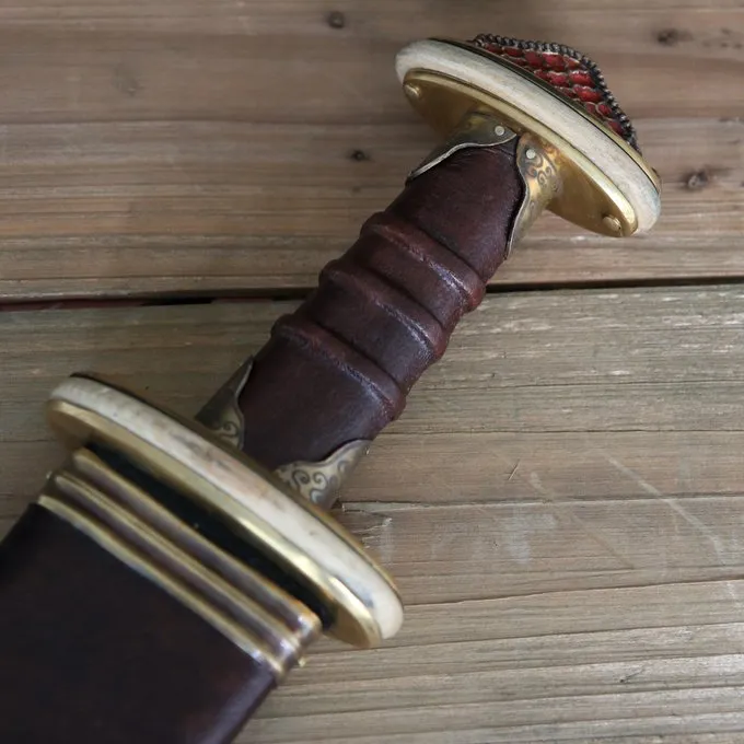 Deepeeka Sutton Hoo Sværd Med Emalje - Billede 5