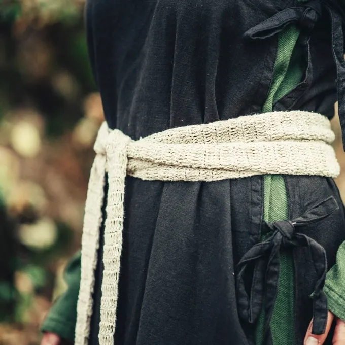 Leonardo Carbone Talje Band Colet, Creme - Billede 5