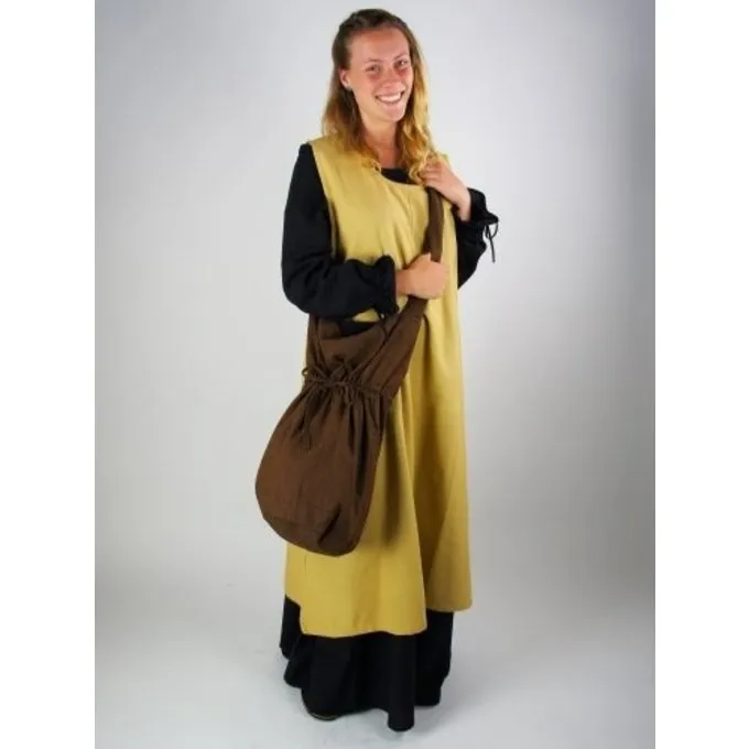 Leonardo Carbone Tekstil Skuldertaske, Sort - Billede 3