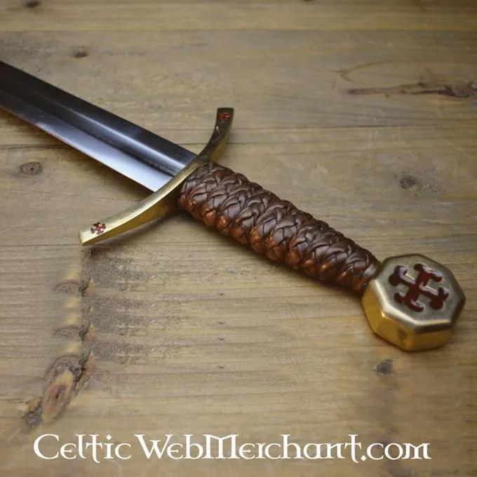 Deepeeka Tempelridder Dolk Hughes De Payens - Billede 5