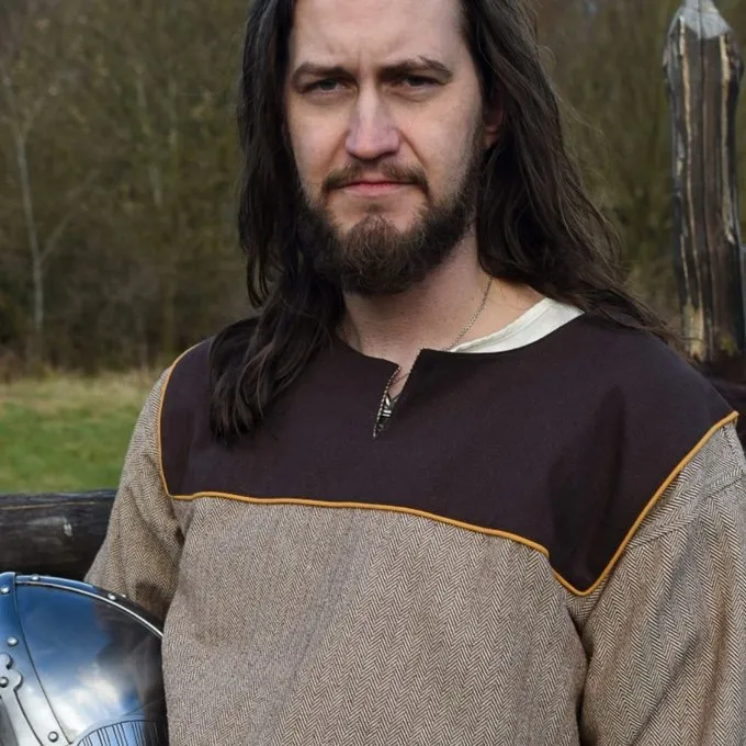 Thorsberg Tunika Sildeben Motiv, Brun - Billede 6