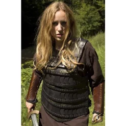 Epic Armoury Tidlig Middelalder Lamellar Rustning, Sort