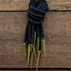 Epic Armoury Tie Snørebånd Med Aigletter, Sæt Af 6, Sort