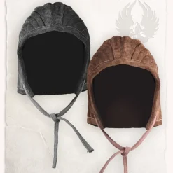 Mytholon Tilkobling Kasket Gambeson Findes Leopold Læder Sort