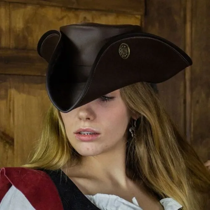 Rawblade Tricorn Three Doublons, Brown - Billede 4