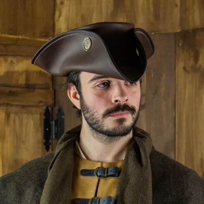 Rawblade Tricorn Three Doublons, Brown - Billede 6