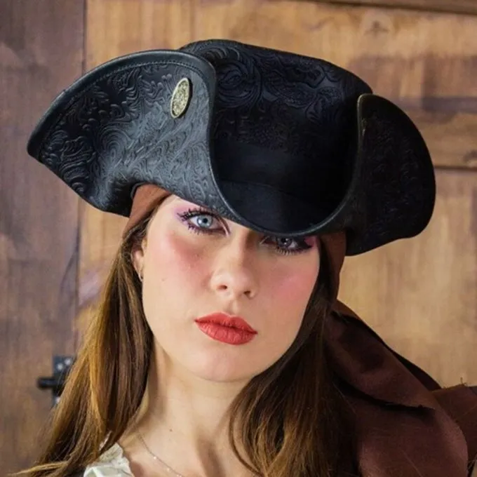 Rawblade Tricorn Three Doublons, Deluxe, Sort - Billede 2