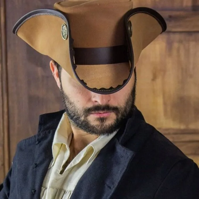 Rawblade Tricorn Three Doublons, Lysebrun - Billede 3