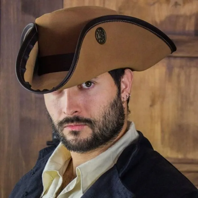 Rawblade Tricorn Three Doublons, Lysebrun - Billede 5