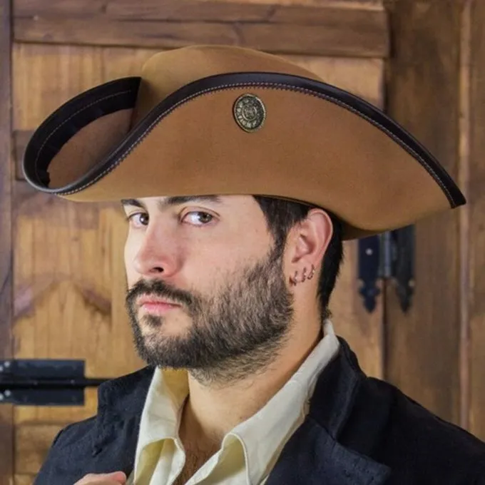 Rawblade Tricorn Three Doublons, Lysebrun - Billede 6