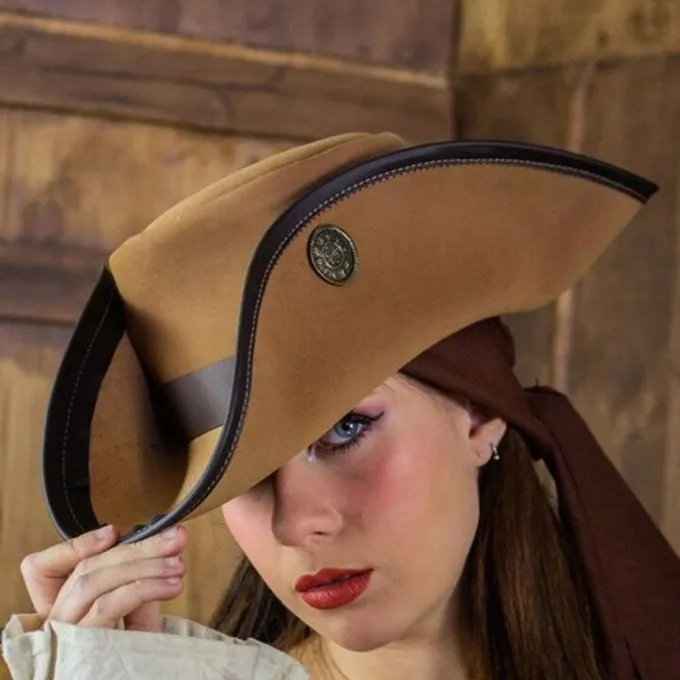 Rawblade Tricorn Three Doublons, Lysebrun