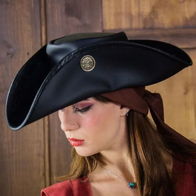 Rawblade Tricorn Three Doublons, Sort - Billede 2