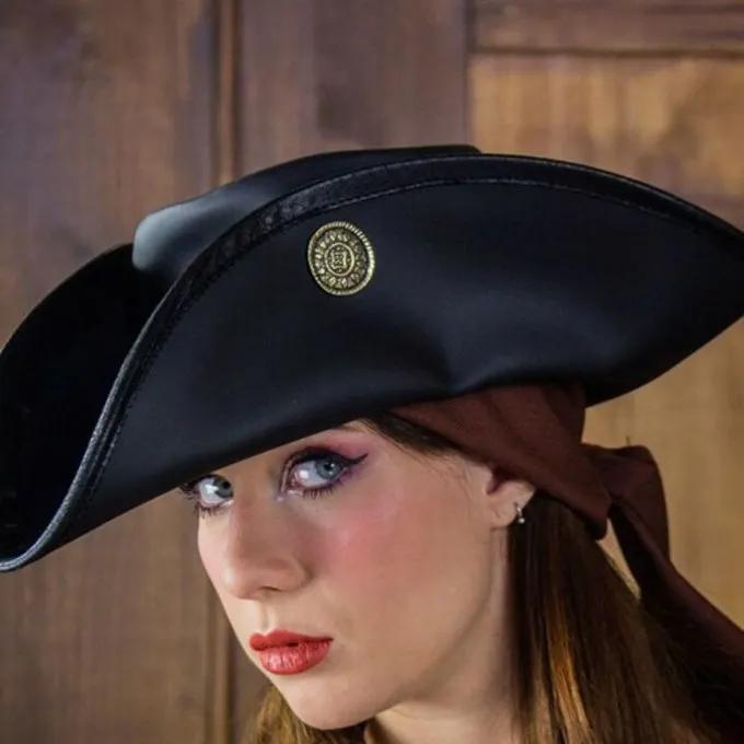 Rawblade Tricorn Three Doublons, Sort - Billede 4