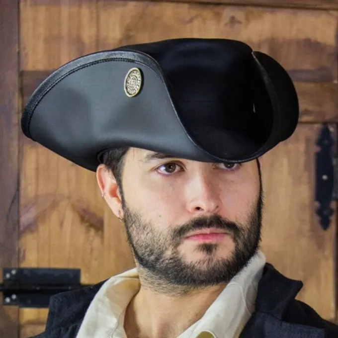 Rawblade Tricorn Three Doublons, Sort - Billede 6