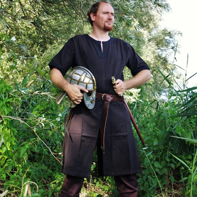 Leonardo Carbone Tunika Edgar, Brun / Sort - Billede 3