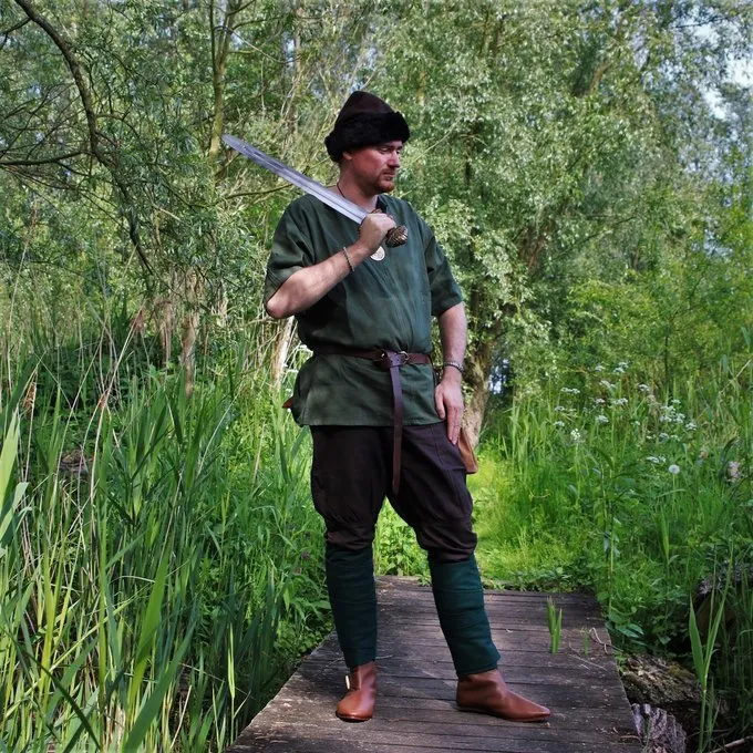 Leonardo Carbone Tunika Uhtred, Grøn - Billede 3