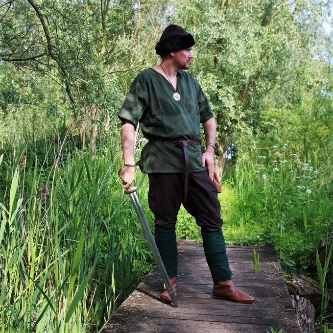 Leonardo Carbone Tunika Uhtred, Grøn - Billede 4