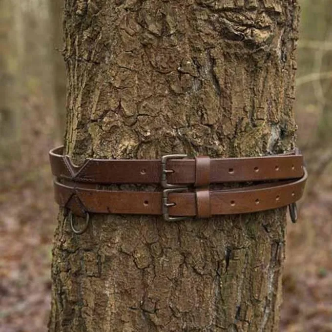 Epic Armoury Twin X-bælte, Brun - Billede 2