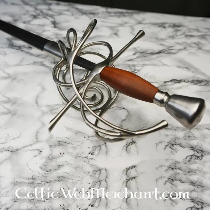 Hanwei Tysk Rapir Med Drejet Fæstet - Billede 2