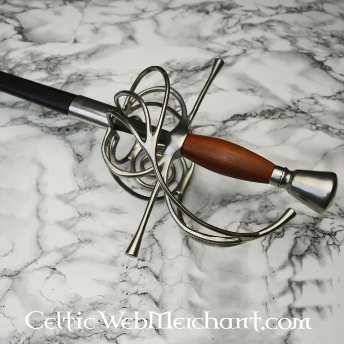 Hanwei Tysk Rapir Med Drejet Fæstet - Billede 4