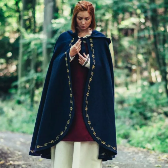 Leonardo Carbone Uld Frakke Ceridwen, Blå - Billede 4