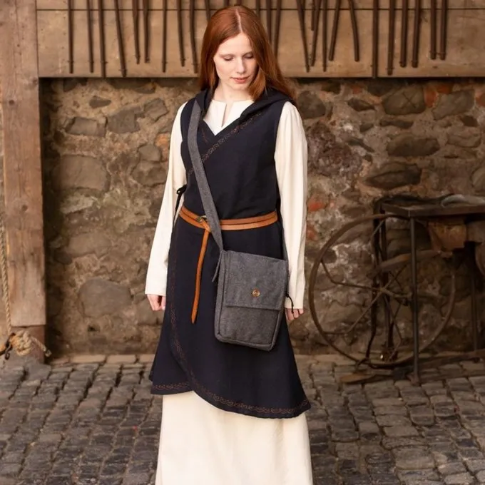 Burgschneider Uld Taske Juna, Mørkegrå - Billede 2