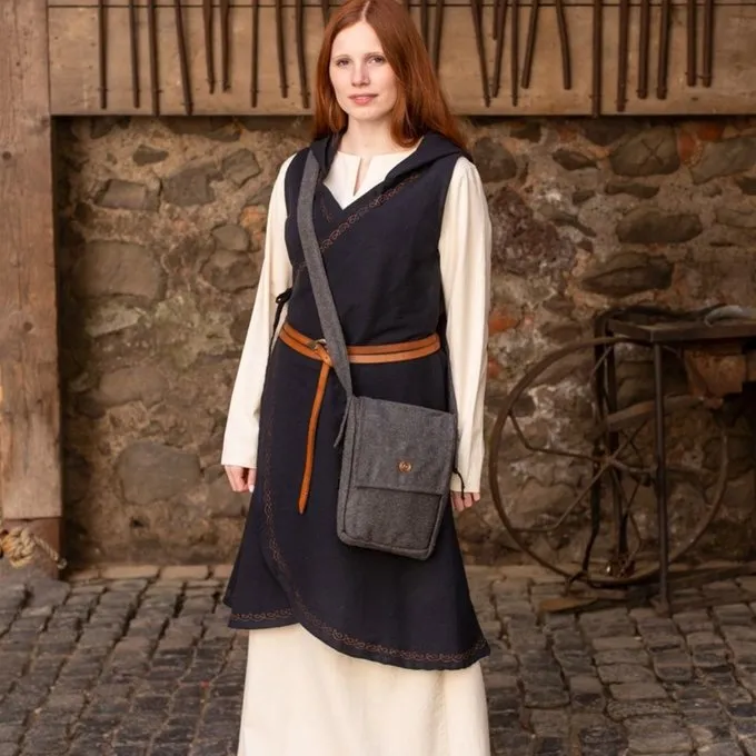 Burgschneider Uld Taske Juna, Mørkegrå - Billede 3