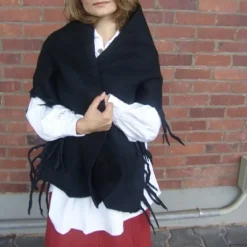 Leonardo Carbone Uldsjal Fra Det 17. århundrede Sort