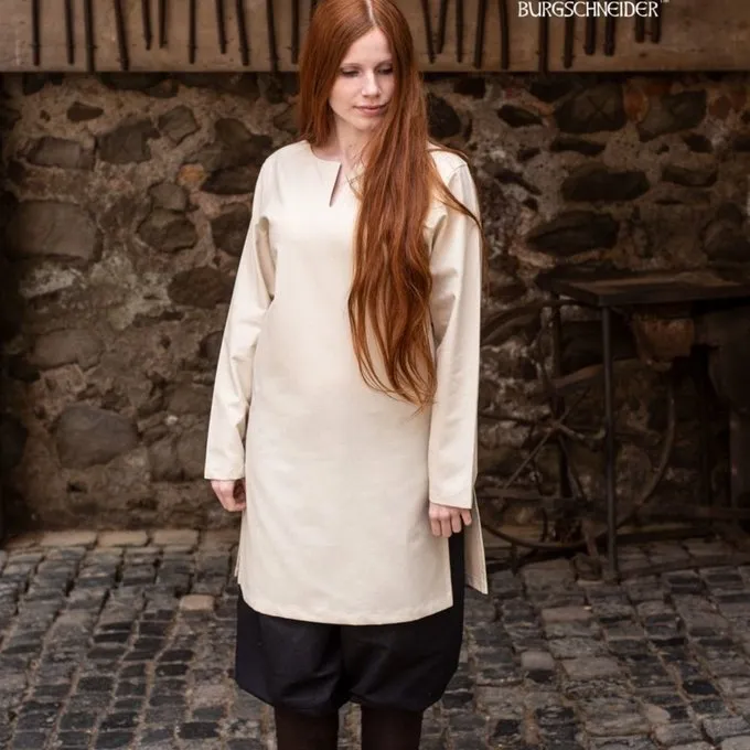 Burgschneider (Under) Tunika Skjold-jomfru Greta, Naturlig - Billede 2