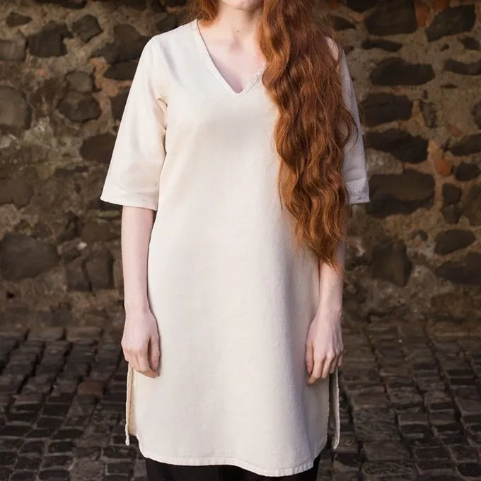Burgschneider (Under) Tunika Skjold-jomfru Lagertha, Naturlig - Billede 2