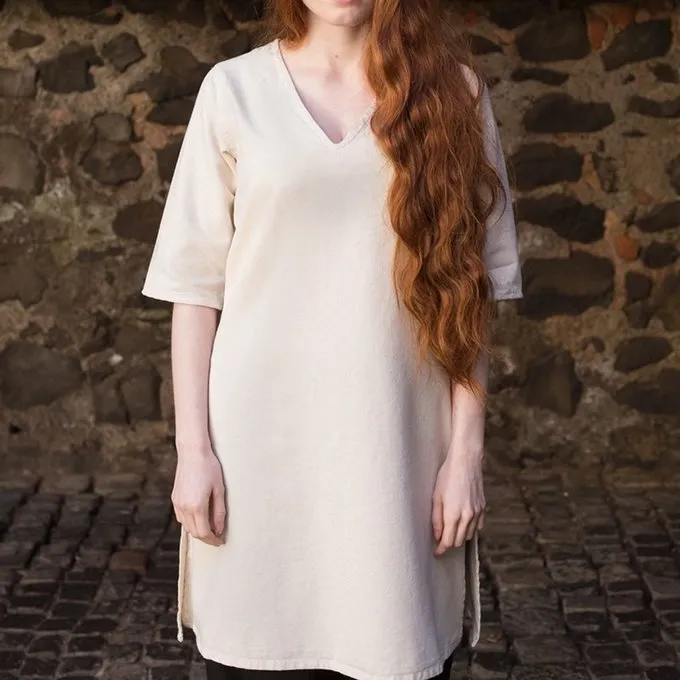 Burgschneider (Under) Tunika Skjold-jomfru Lagertha, Naturlig - Billede 3